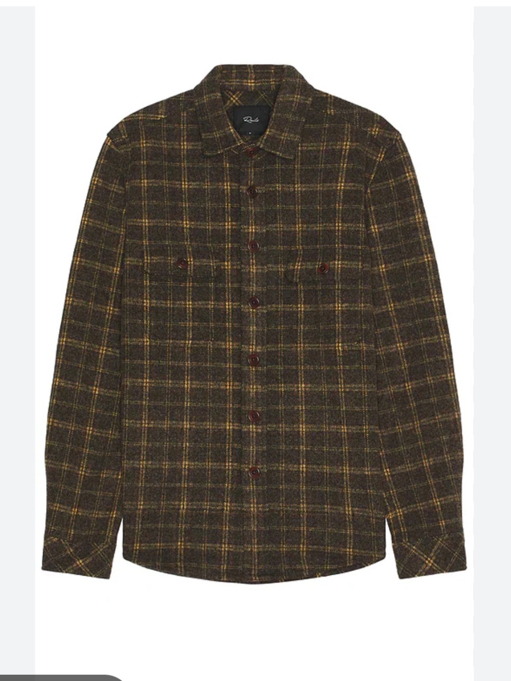 RAILS Alder Shirt in SAFFRON
EARTH
Color: SAFFRON EARTH SIZE MEDIUM